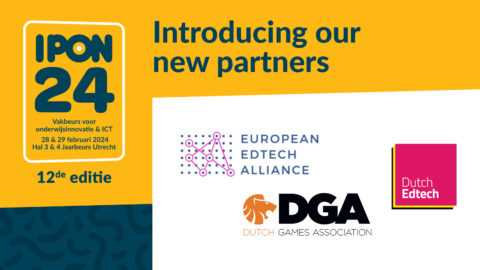 IPON verwelkomt drie nieuwe kennispartners: EEA, Dutch Edtech, en DGA