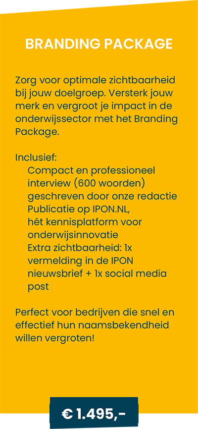 Adverteren op IPON.nl | Branding Package
