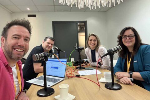 Tussen de lessen door