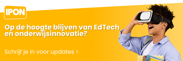 Op de hoogte blijven van EdTech en onderwijsinnovatie? Schrijf je in voor updates.