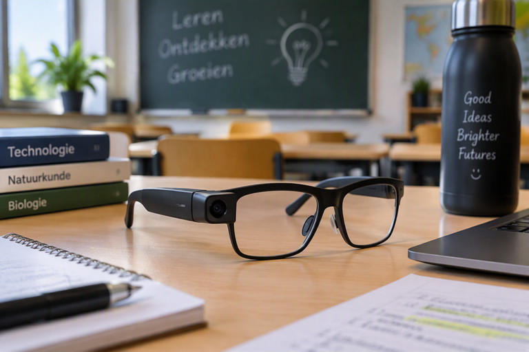 Camerabrillen op school